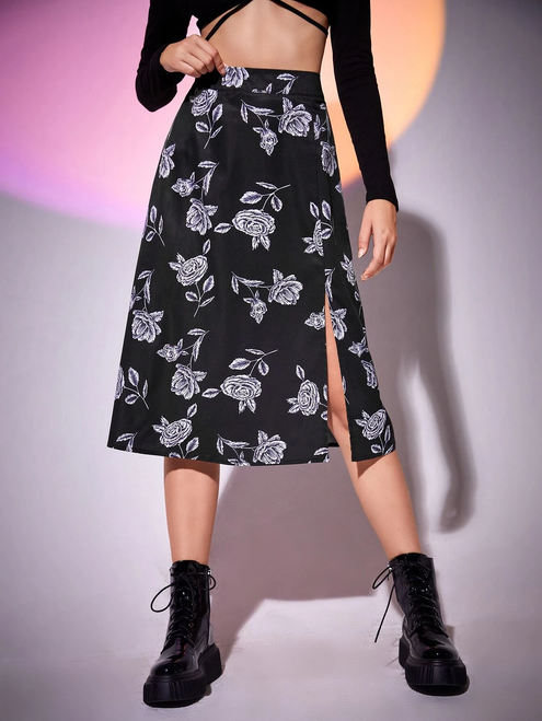 URSULA Floral Skirt