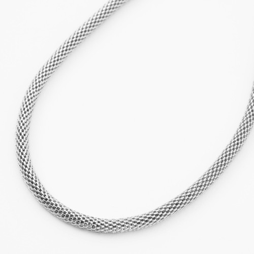 SKYE Silver Mesh Choker