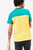 ONYX Colorblock Teal & Yellow Tee