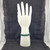Green malachite gemstone bracelet worn on hand