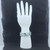 A stack of Fluorite bracelets on a white mannequin hand showing the variety of natural color patterns.