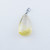 Polished Rutilated Quartz Teardrop Pendant