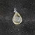 Polished Rutilated Quartz Teardrop Pendant