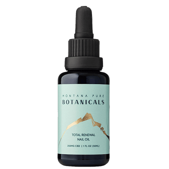 Natural Nails with Full Spectrum Hemp Hand Oil