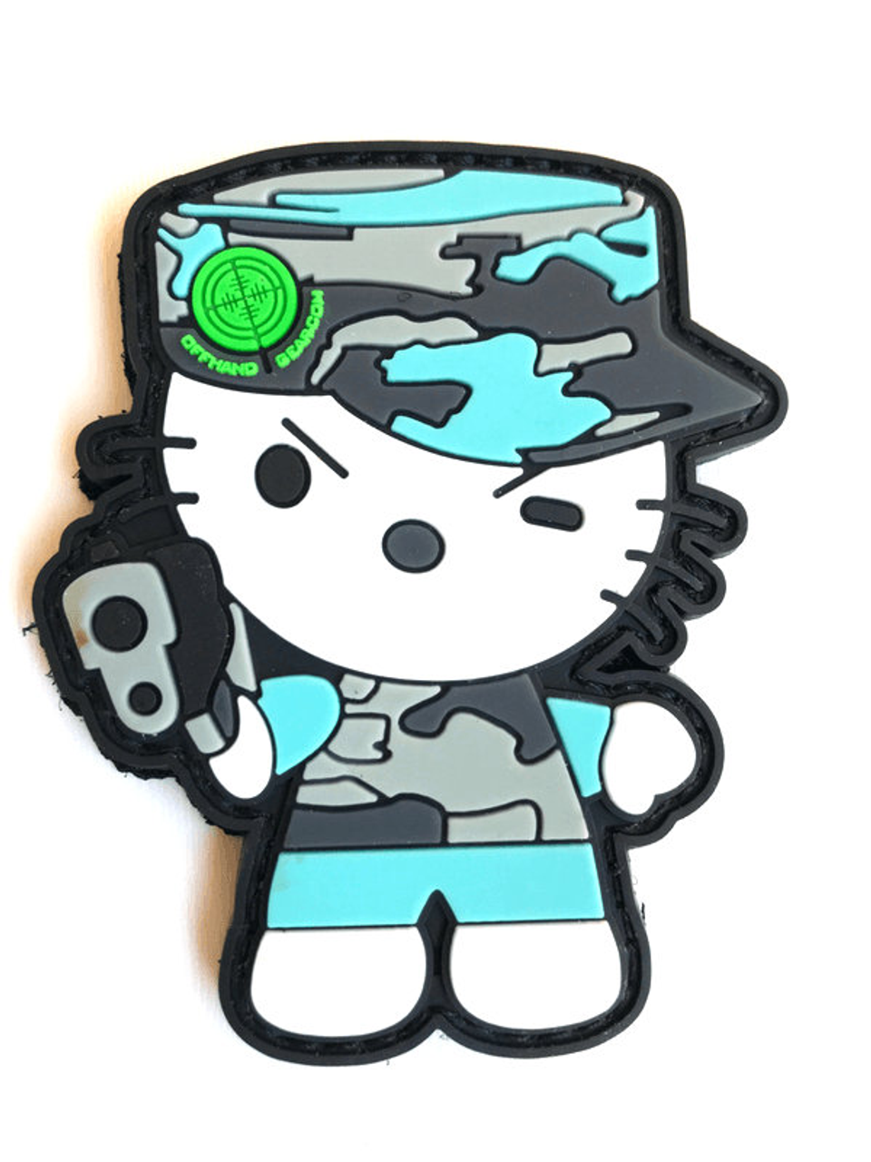 Camo Kitty PVC 3 Patch