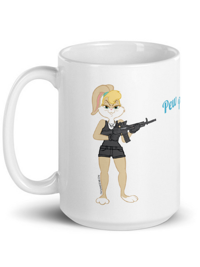 Gun Bunny 15oz Mug