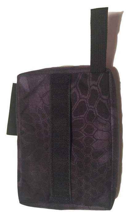 Rear sand rifle support bag - back view
