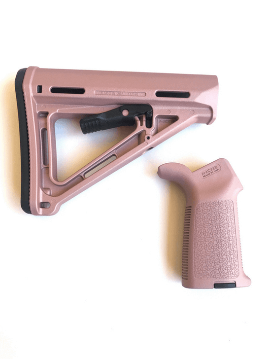 Magpul MOE Set option in Rose Gold Cerakote