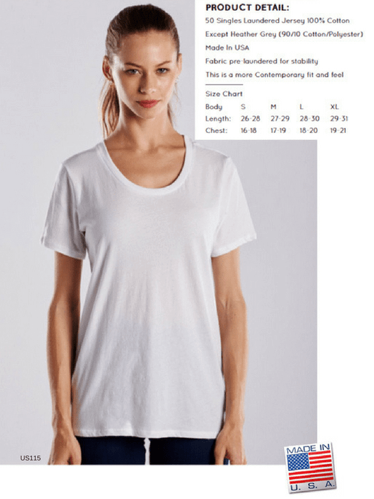 US Blanks US115 Size Chart