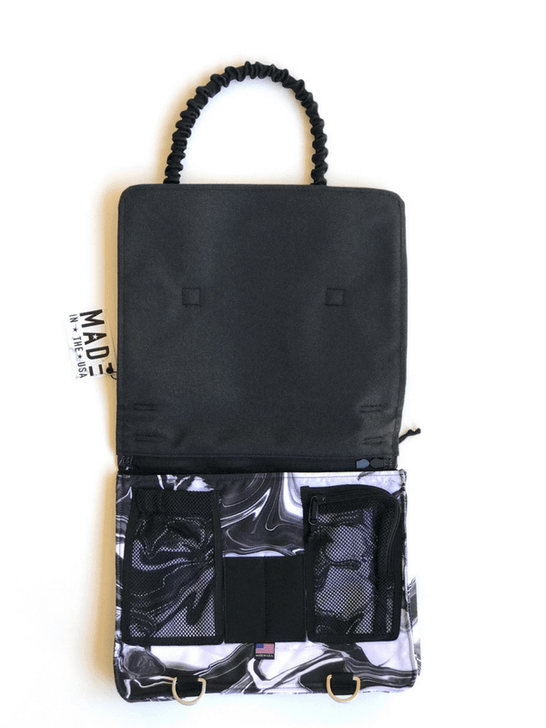 NORB Titanium Floral Fabric inside