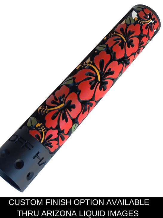 Hibiscus 12" version in custom finish by Arizona Liquid Images