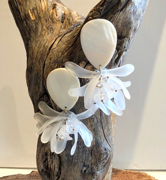EARRINGS - Resin and Acrylic Earrings - Susan Standeffer Designs