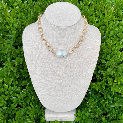 Baroque Pearl Necklace 