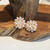 Freshwater Flower Pearl Studs