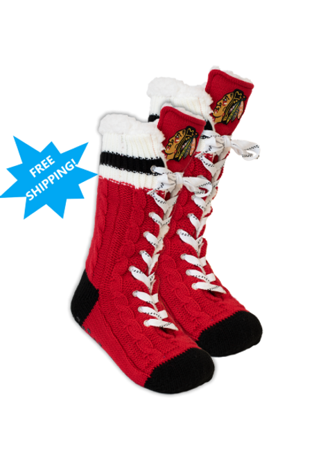 Chicago Blackhawks NHL Slipper Skates