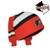 Hockey Sockey Philadelphia Flyers NHL Reversible Sockey, a red and black knit beanie hat with a Flyers logo and striped design, featuring a reversible function.