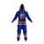 Hockey Sockey New York Islanders NHL Onesie, full-body blue jumpsuit with orange and white accents, featuring the team logo on the chest with a hood and zipper front. Hockey Sockey New York Islanders NHL Onesie, full-body blue jumpsuit with orange and white accents, featuring the team logo on the chest with a hood and zipper front.