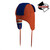 Hockey Sockey New York Islanders NHL Reversible Trapper, a winter hat with ear flaps in orange and blue colors, featuring the NHL team logo and a reversible design. Hockey Sockey New York Islanders NHL Reversible Trapper, a winter hat with ear flaps in orange and blue colors, featuring the NHL team logo and a reversible design.