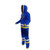Hockey Sockey St Louis Blues NHL Onesie, a blue and yellow adult sports romper with a hood and team logo