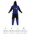 Sportsedo Baltimore Ravens NFL Onesie, a full-body sports-themed adult jumpsuit in blue and black with the Ravens logo on the chest.