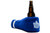 Hockey Sockey Toronto Maple Leafs NHL Koozie, blue knitted beer bottle holder with Toronto Maple Leafs logo