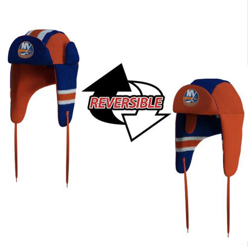 New York Islanders NHL Reversible Trapper - Hockey Sockey display picture 1