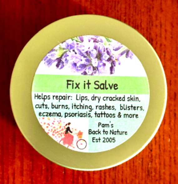 Fit It Salve ~ 2 oz Tin Jar Fit It Salve ~ 2 oz Tin Jar