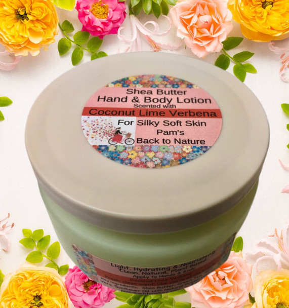 Shea Butter Hand & Body Lotion - 8 oz jar