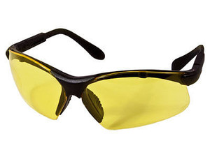 Radians Revelation Safety Glasses, Black Frame, Yellow Lenses, Adj. Temples P892-PY-A-4860 Radians Revelation Safety Glasses, Black Frame, Yellow Lenses, Adj. Temples P892-PY-A-4860