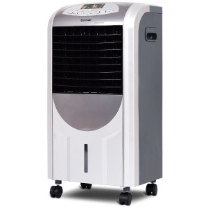 Portable Air Cooler Fan with Heater and Humidifier Function - Color: Gray D681-EP23664 Portable Air Cooler Fan with Heater and Humidifier Function - Color: Gray D681-EP23664