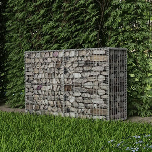 Gabion Basket Galvanized Steel 59.1"x19.7"x39.4" A949-142551 Gabion Basket Galvanized Steel 59.1"x19.7"x39.4" A949-142551