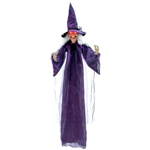 Hanging Halloween Decoration with Pre-Recorded Phrases B593-CM23949 Hanging Halloween Decoration with Pre-Recorded Phrases B593-CM23949