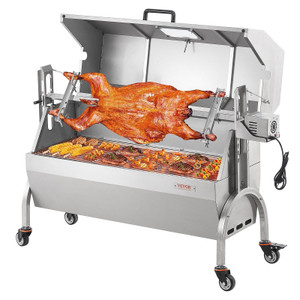 VEVOR Roaster Spit Rotisserie BBQ Grill Pig Lamb Chicken Roaster 52W 198LBS E415-DDXZKJ46INCHFXZ3BV1 VEVOR Roaster Spit Rotisserie BBQ Grill Pig Lamb Chicken Roaster 52W 198LBS E415-DDXZKJ46INCHFXZ3BV1
