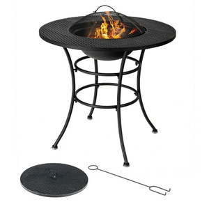 4 in 1 Fire Pit, Grill Cooking BBQ Grate, Ice Bucket, Dining Table Q280-CODT4188 4 in 1 Fire Pit, Grill Cooking BBQ Grate, Ice Bucket, Dining Table Q280-CODT4188