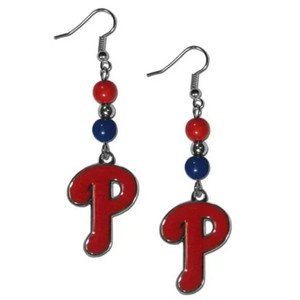 Philadelphia Phillies Earrings Dangle Style CO Z157-5460337296 Philadelphia Phillies Earrings Dangle Style CO Z157-5460337296