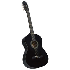 Classical Guitar for Beginner Black 4/4 39" Basswood A949-70110 Classical Guitar for Beginner Black 4/4 39" Basswood A949-70110