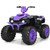 12V Kids Electric 4-Wheeler ATV Quad Ride On Car with LED Light-Purple - Color: Purple D681-TY327798ZS 12V Kids Electric 4-Wheeler ATV Quad Ride On Car with LED Light-Purple - Color: Purple D681-TY327798ZS