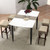 2 Set of 29 Inch Height Upholstered Bar Stool with Solid Rubber Wood Legs and Footrest-Beige - Colo D681-JV10850BE-29 2 Set of 29 Inch Height Upholstered Bar Stool with Solid Rubber Wood Legs and Footrest-Beige - Colo D681-JV10850BE-29