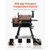 Wood Pellet Grill Smoker, 8 in 1 BBQ Grills for Outdoor Cooking, 575 Square Inches Cook Area Elect  Wood Pellet Grill Smoker, 8 in 1 BBQ Grills for Outdoor Cooking, 575 Square Inches Cook Area Elect