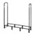 Firewood Rack with Waterproof Cover, 4 ft Outdoor Firewood Holder, 1/4 Cord Storage Metal Log Hold  Firewood Rack with Waterproof Cover, 4 ft Outdoor Firewood Holder, 1/4 Cord Storage Metal Log Hold