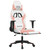 Gaming Chair White and Pink Faux leather, Metal, Plywood Adjustable A949-3143708 Gaming Chair White and Pink Faux leather, Metal, Plywood Adjustable A949-3143708