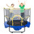 5FT Trampoline for Kids, 60" Indoor Outdoor Trampoline with Safety Enclosure Net, Basketball Hoop a E415-DWYXBC5YCDWYPRW3SV0 5FT Trampoline for Kids, 60" Indoor Outdoor Trampoline with Safety Enclosure Net, Basketball Hoop a E415-DWYXBC5YCDWYPRW3SV0