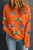 Orange Colorful Turkey Thanksgiving Graphic Sweatshirt T543-8798864539890 Orange Colorful Turkey Thanksgiving Graphic Sweatshirt T543-8798864539890