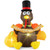 5 FT Inflatable Turkey with Pumpkin and LED Lights for Indoor Party - Color: Multicolor - Size: 5 ft D681-CM24942US 5 FT Inflatable Turkey with Pumpkin and LED Lights for Indoor Party - Color: Multicolor - Size: 5 ft D681-CM24942US