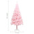 Artificial Christmas Tree Pink PVC 59 in A949-320997  Artificial Christmas Tree Pink PVC 59 in A949-320997