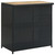 Bar Set Black PE rattan Standard Bar Set Rectangular A949-313473