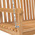 Swing Bench Natural Teak Solid Teak Wood Standard Durable A949-316628