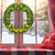 48 Inch Pre-lit Cordless Artificial Christmas Wreath B593-CM22821