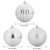  Christmas Bauble Set 3 pcs Silver Plastic A949-42018876