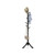Adjustable Wooden Tree Coat Rack with 8 Hooks-Black - Color: Black D681-HW65612BK Adjustable Wooden Tree Coat Rack with 8 Hooks-Black - Color: Black D681-HW65612BK